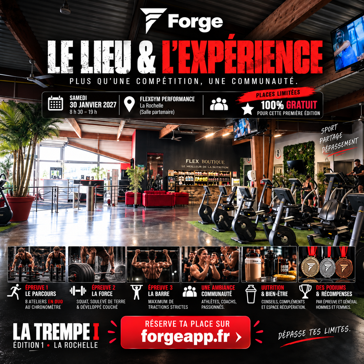 Le lieu et l’expérience de La Trempe